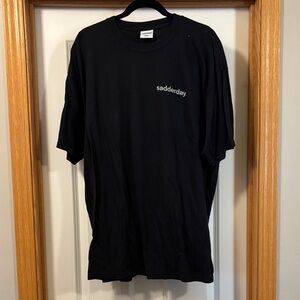 Black Short Sleeve Men's Tee